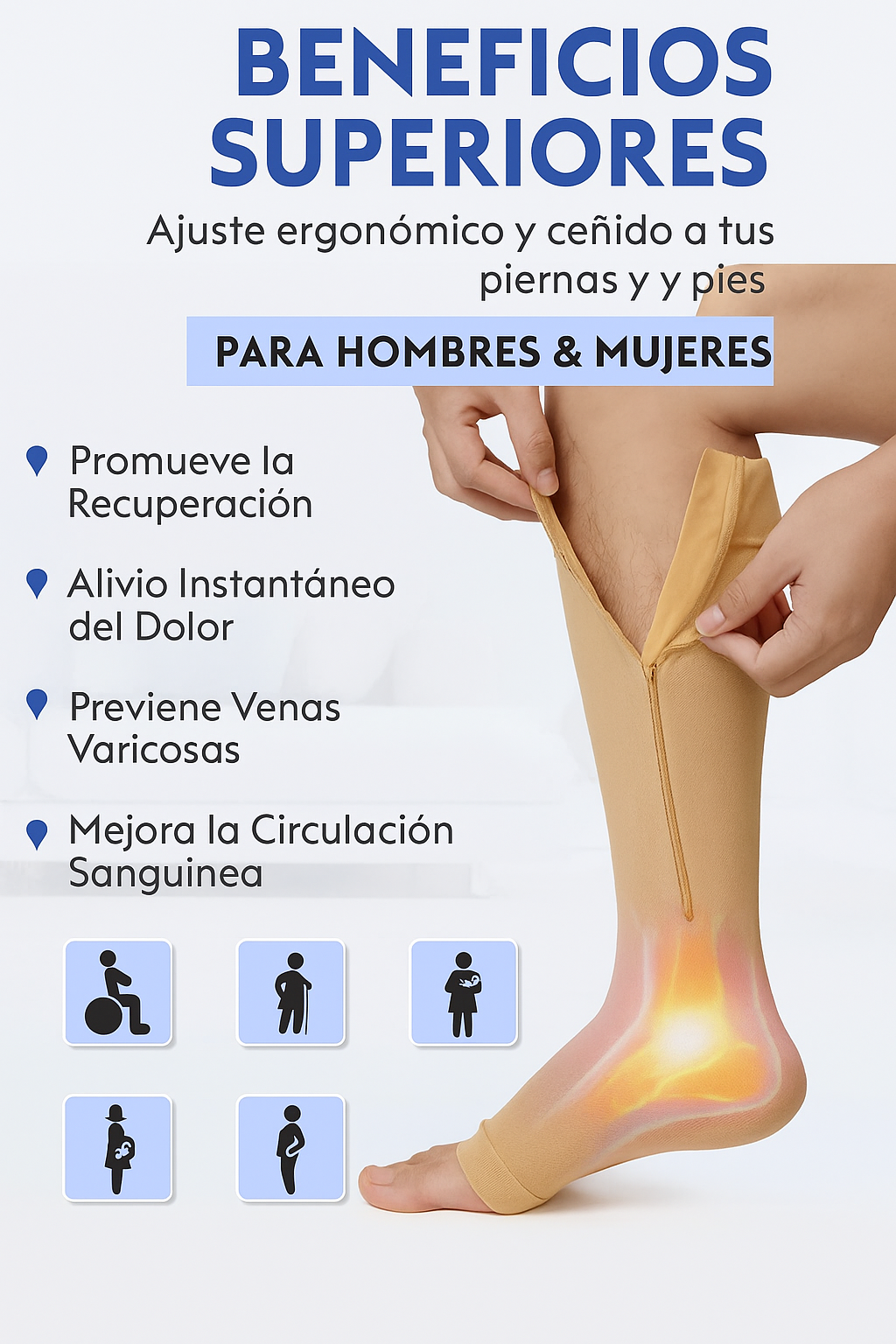 VivaLegs™ – Medias de Compresión Antidolor